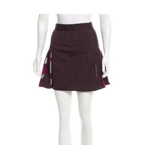 DIANE VON FURSTENBERG DVF PLEATED SKIRT